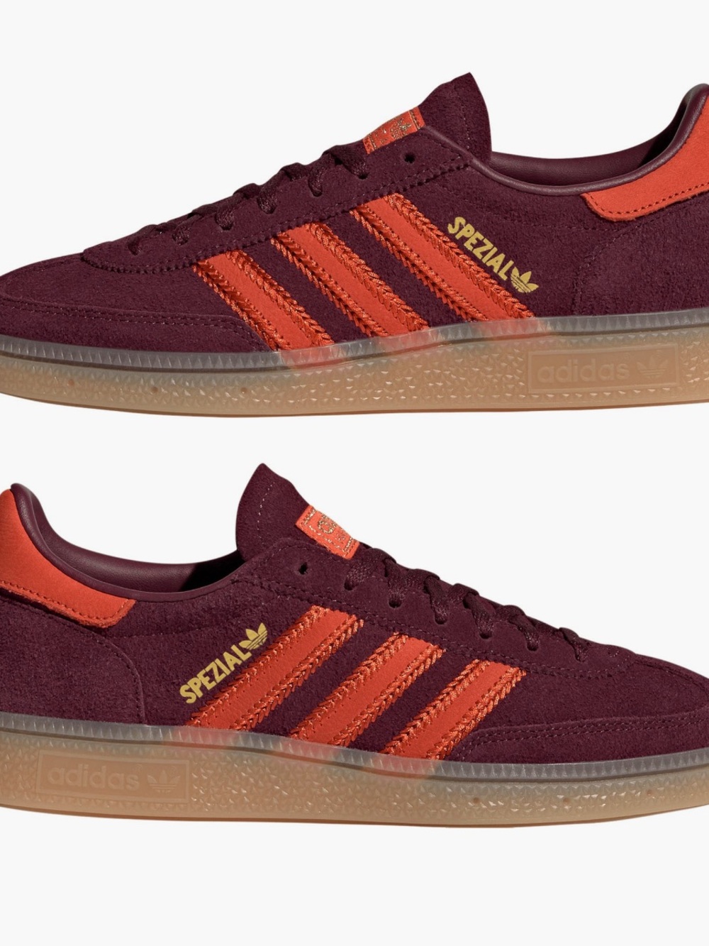 Adidas Handball Spezial Sneaker Women’s Size 8.5 in Maroon/Preloved Red/Gum